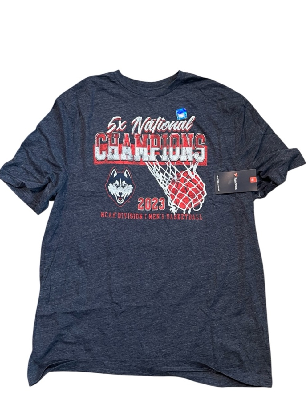 UConn Huskies 5X Champion Tee